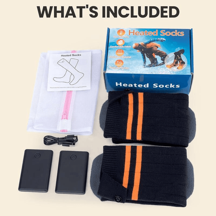 Rechargeable Heated Socks – Lightweight and Temperature Adjustable