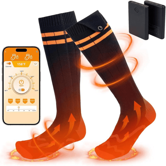 Rechargeable Heated Socks – Lightweight and Temperature Adjustable