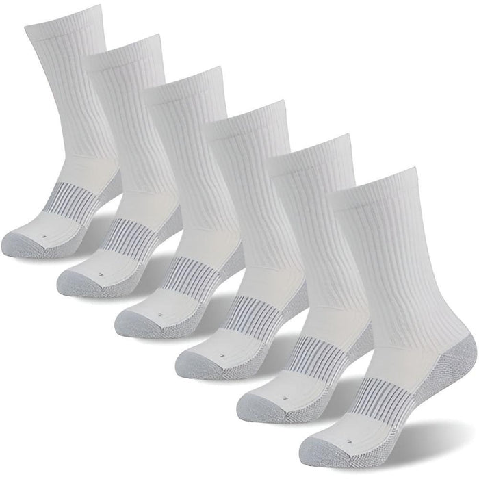 6 Pairs Copper Ion Arthritis Socks - Arch Support and Stability