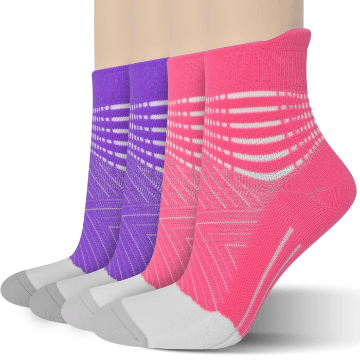 2 Pack Ankle Support Cushioned Socks