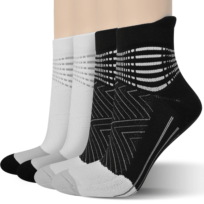 2 Pack Ankle Support Cushioned Socks