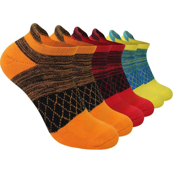 6 Pairs Ankle Support Socks For Running And Sports