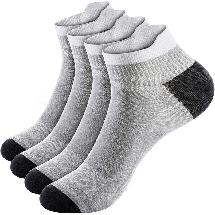 2 Pairs Regular Fit Ankle Support Socks - Comfort and Performance