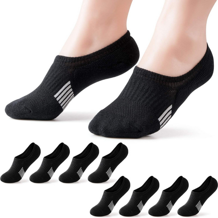 8 Pairs Cushioned Versatile Ankle Support Socks