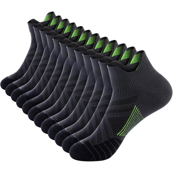 6 Pairs Compression Running Ankle Support Socks