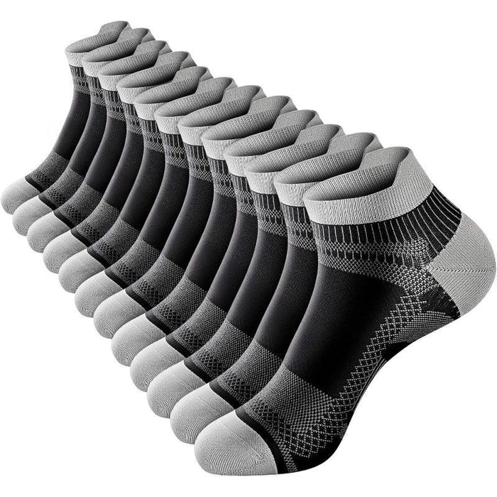 6 Pairs Compression Running Ankle Support Socks