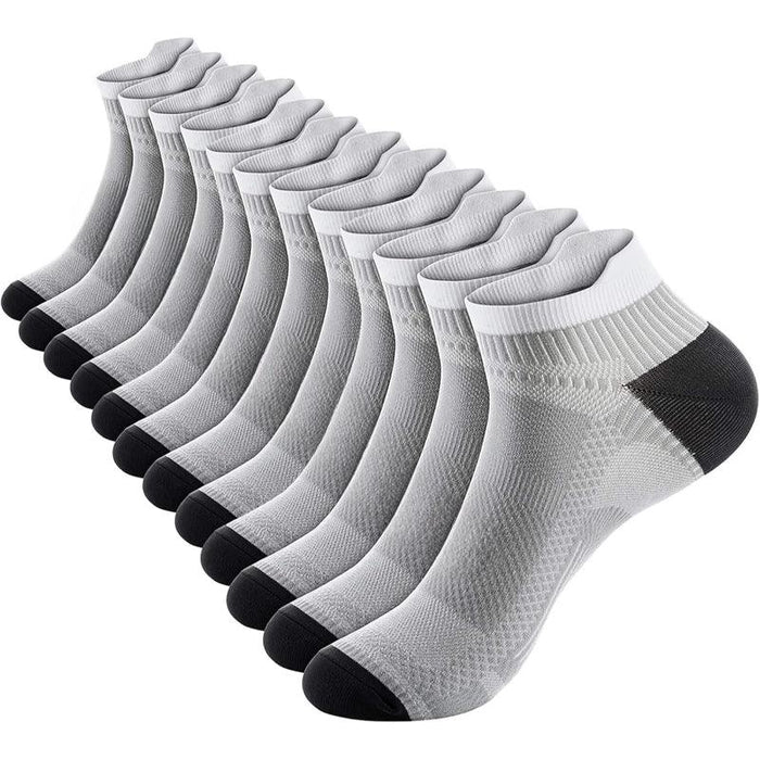 6 Pairs Compression Running Ankle Support Socks