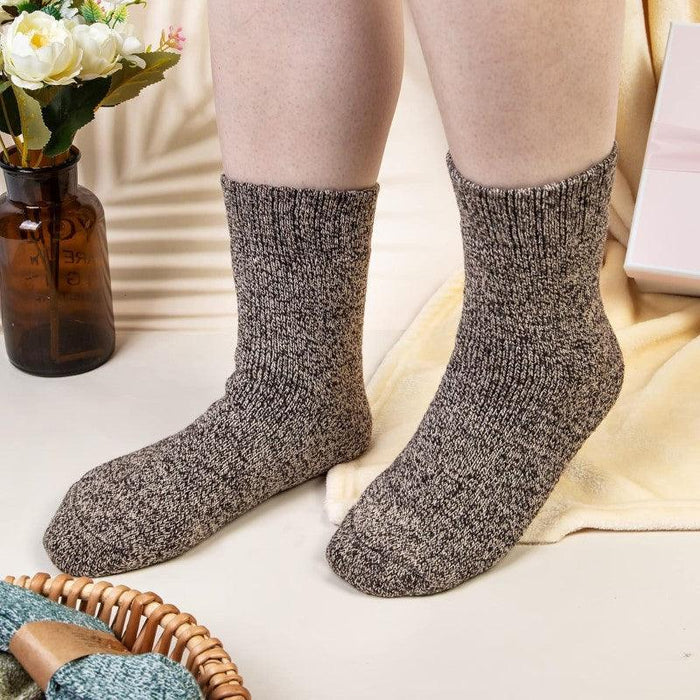 5 Pack Wool Winter Cozy Socks – Durable and Stylish