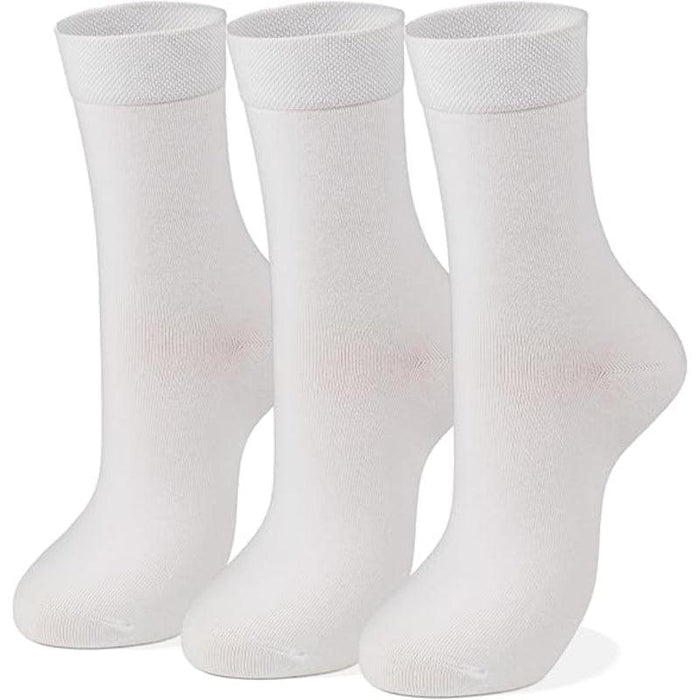 3-Pack Combed Cotton Trouser Socks – Everyday Comfort