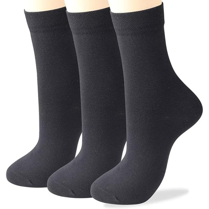 3-Pack Combed Cotton Trouser Socks – Everyday Comfort