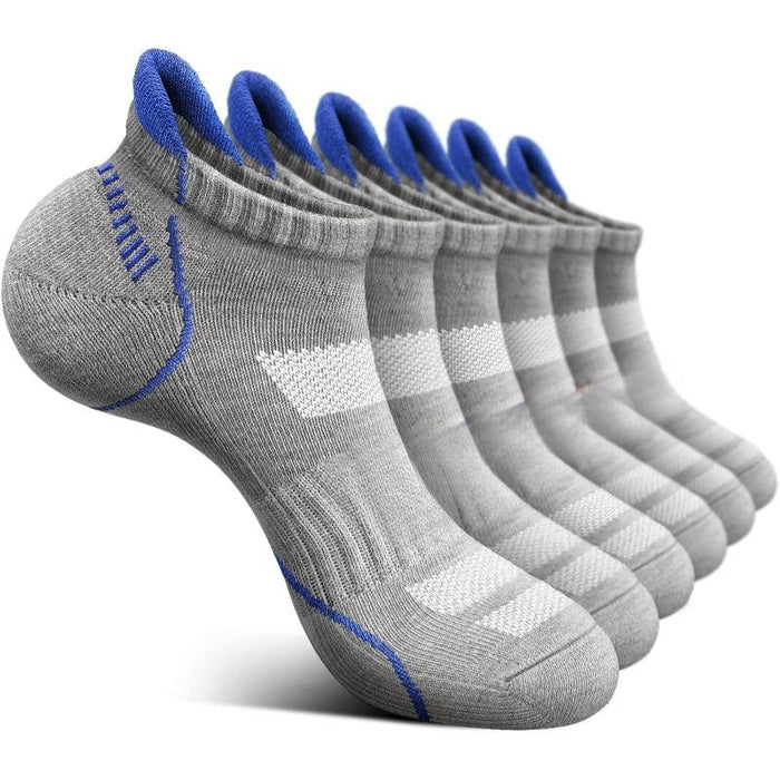 6 Pairs Ankle Support Socks For Walking And Jogging