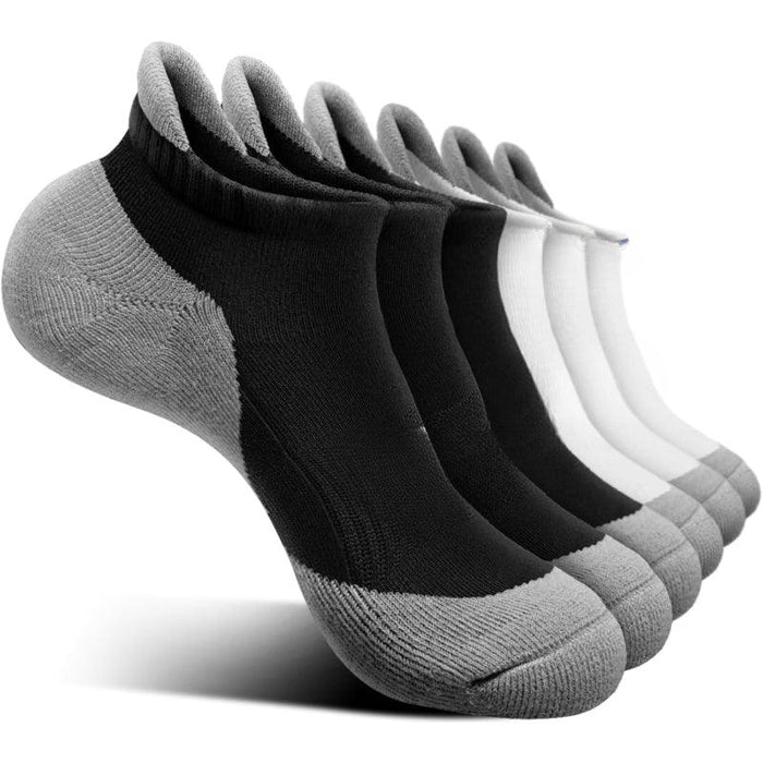 6 Pairs Ankle Support Socks For Walking And Jogging