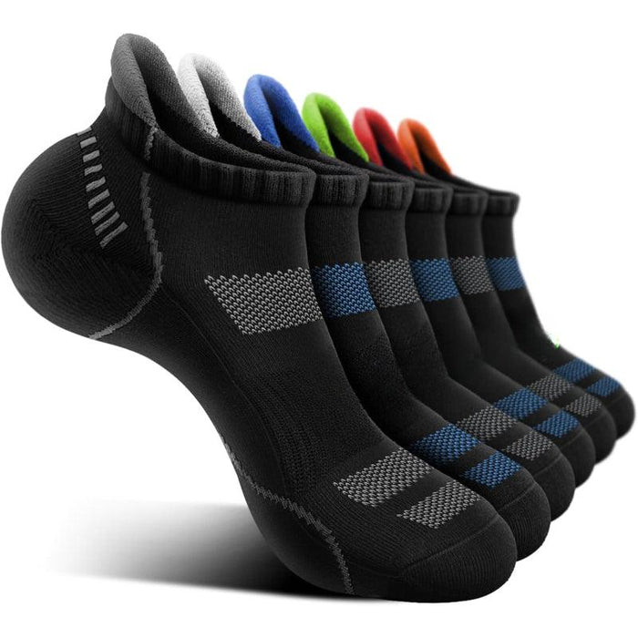 6 Pairs Ankle Support Socks For Walking And Jogging