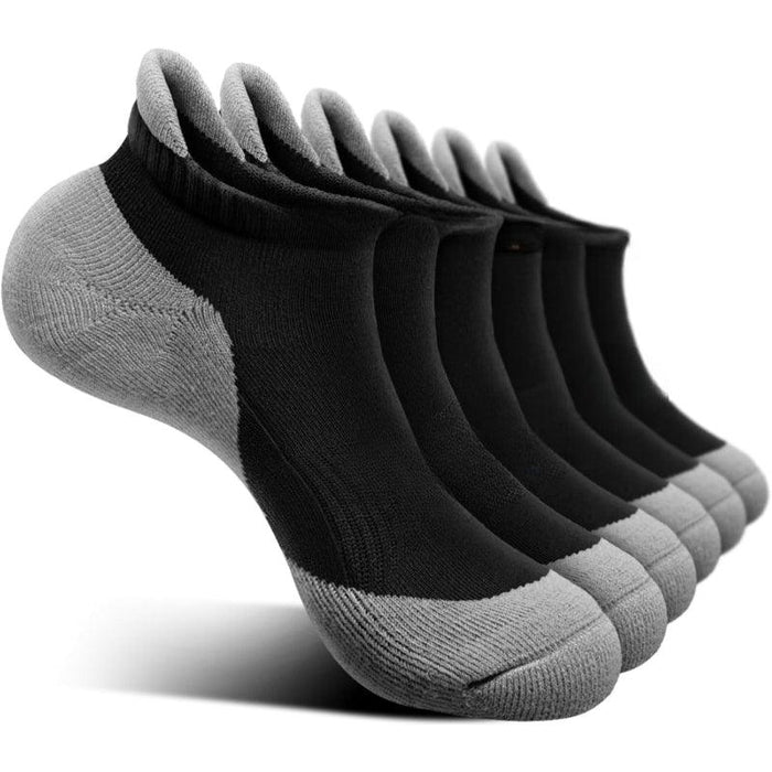 6 Pairs Ankle Support Socks For Walking And Jogging