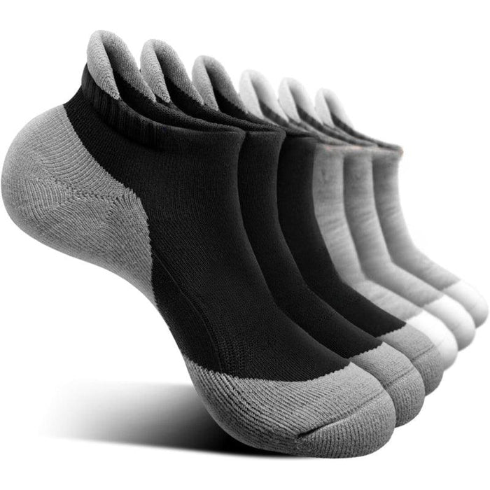 6 Pairs Ankle Support Socks For Walking And Jogging