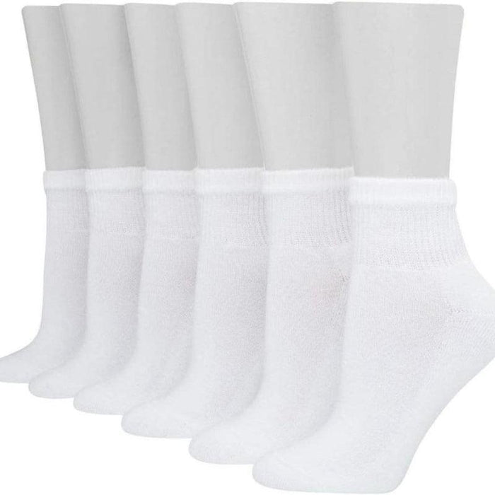 6 Pack Seamless Crew Socks – Comfort and Durability