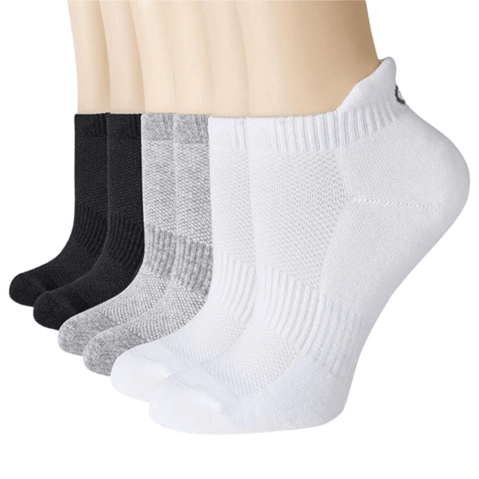 6 Pack Sports Running Socks - Comfort and Performance