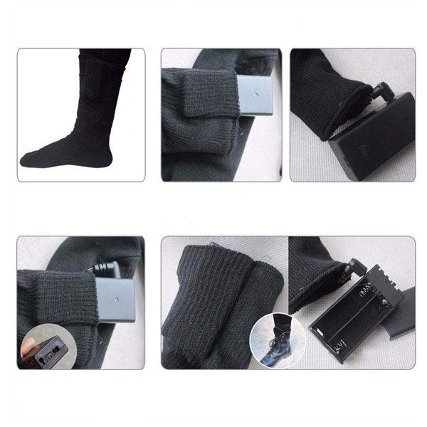 Rechargeable Electric Battery Powered Heated Socks